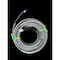Fierce Jet 3/8" Grey Smooth Cover 1-Wire 4350 PSI 50Ft Pressure Wash Hose Assembly PWS106-GY-50 - alternate 1